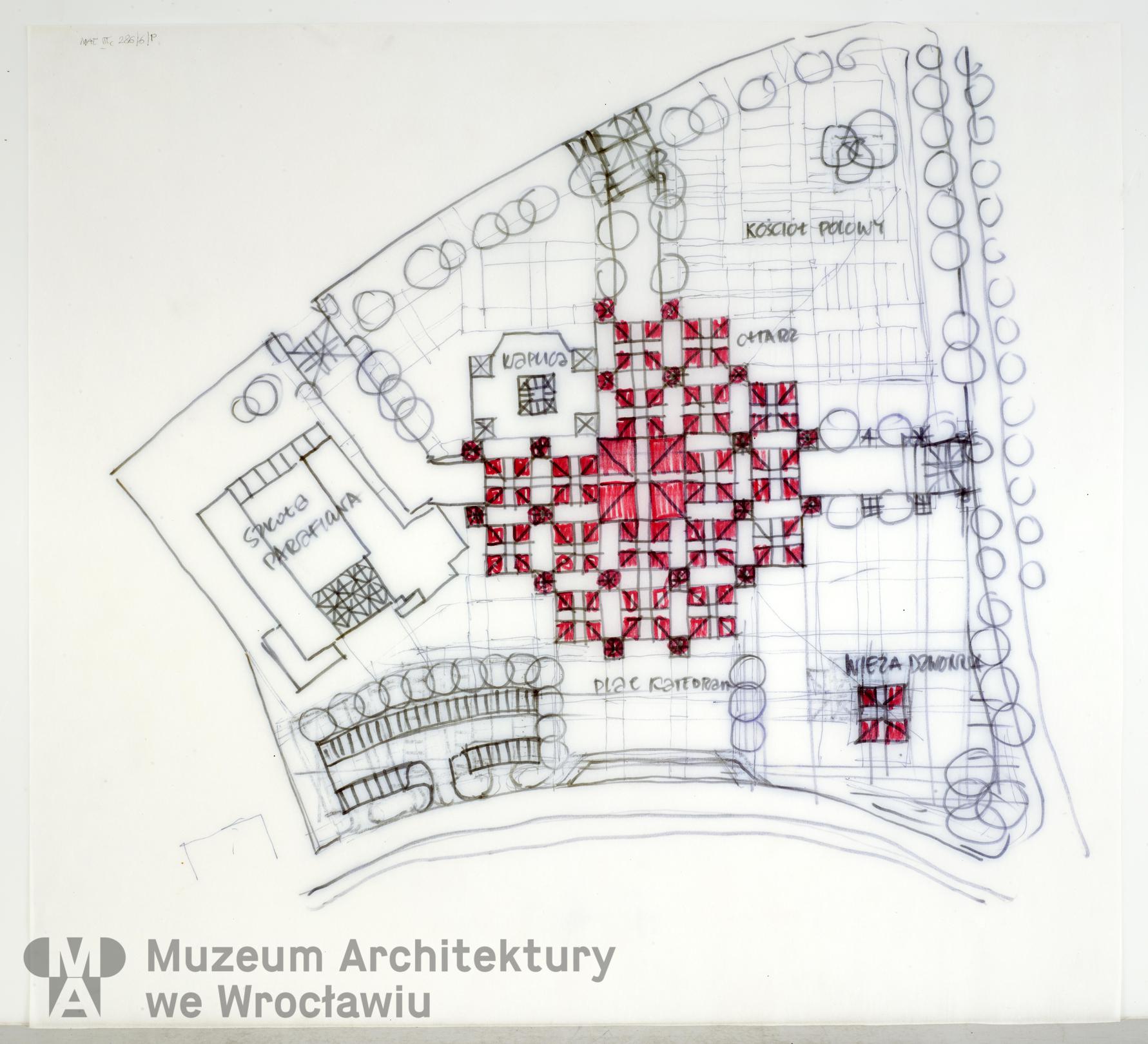 Molicki Witold Jerzy, Cathedral in Gorzów Wielkopolski (church of the Holy Virgin Mary the Queen of Poland), 1986