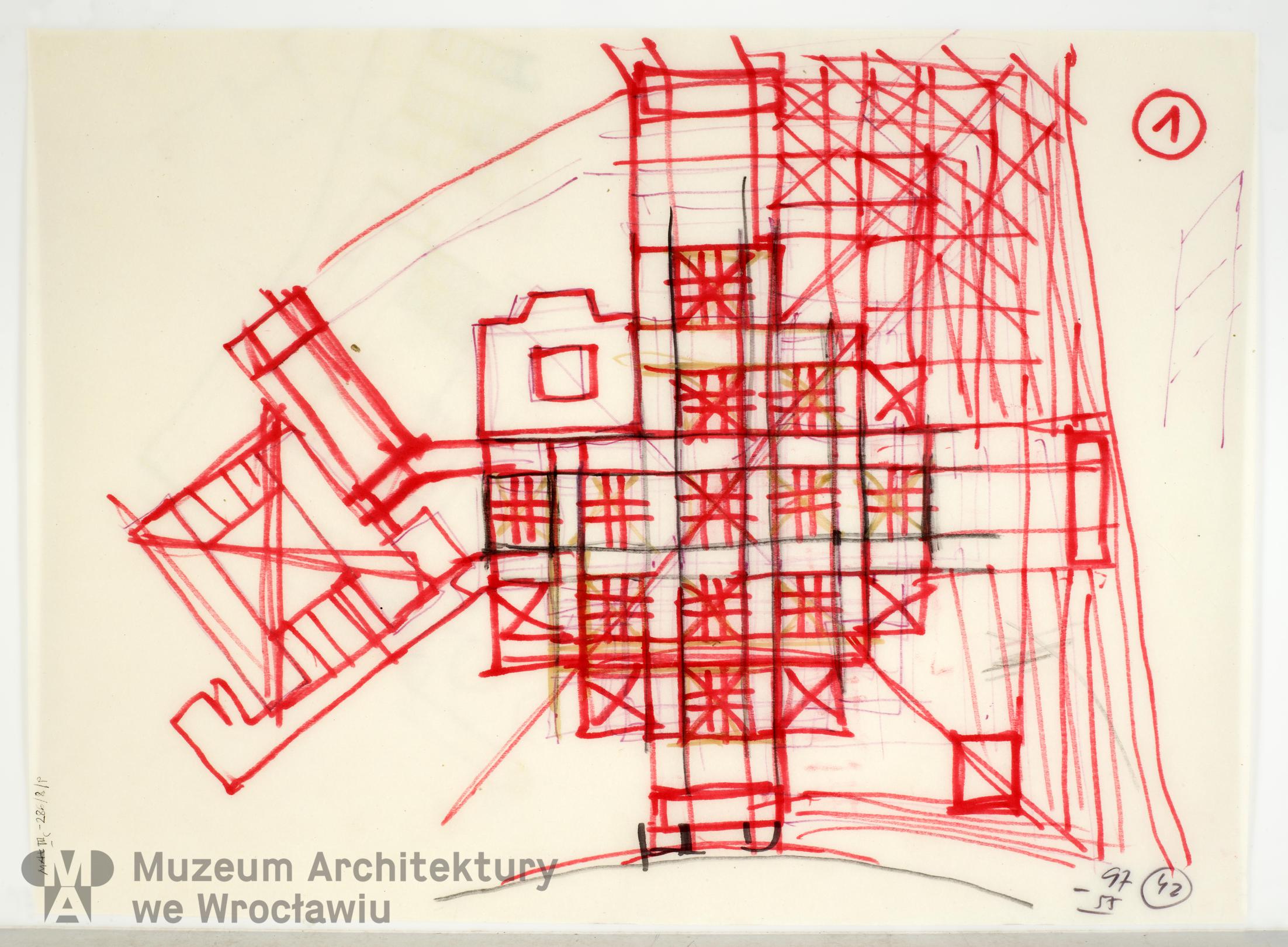 Molicki Witold Jerzy, Cathedral in Gorzów Wielkopolski (church of the Holy Virgin Mary the Queen of Poland), 1986