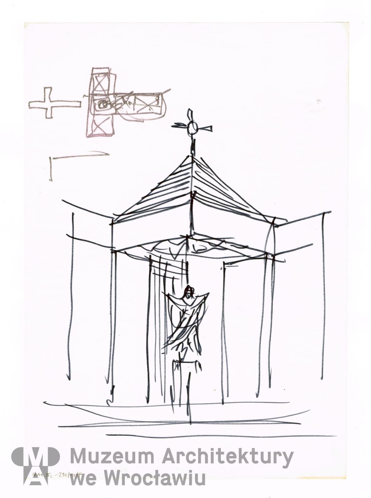 Molicki Witold Jerzy, Kościół Chrystusa Króla przy ul. Zachodniej we Wrocławiu, ok. 1978-1981