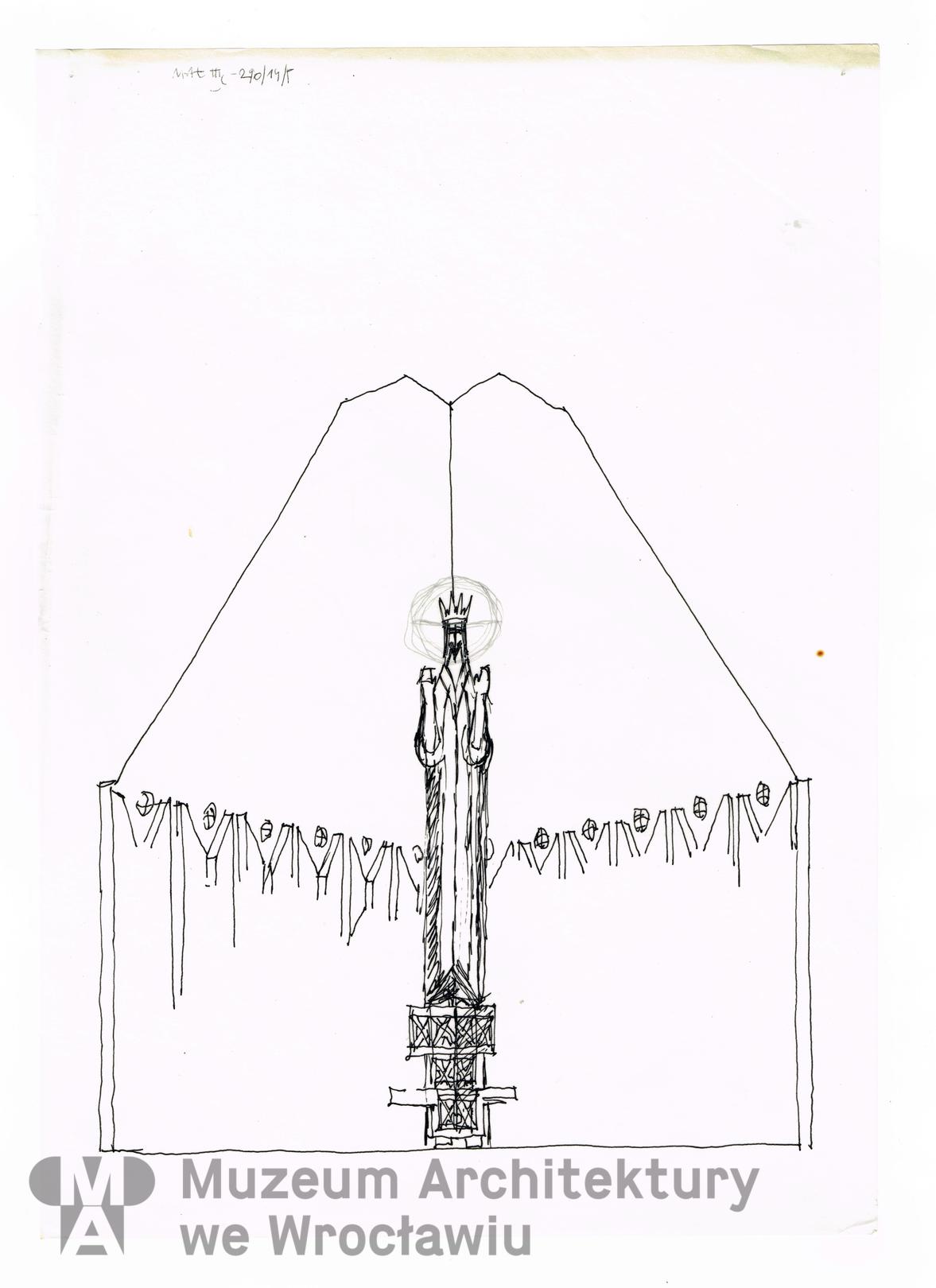 Molicki Witold Jerzy, Kościół Chrystusa Króla przy ul. Zachodniej we Wrocławiu, ok. 1978-1981