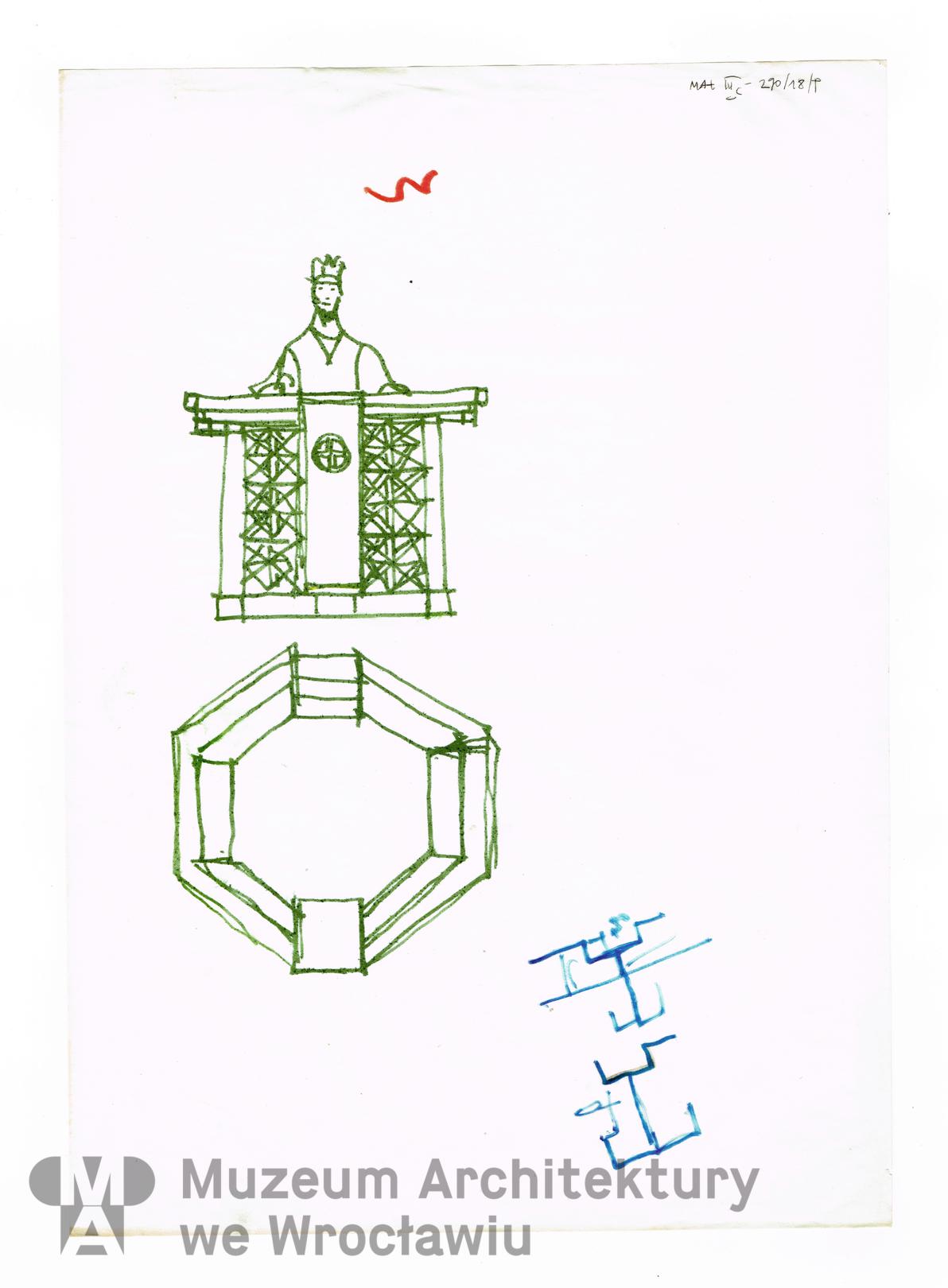 Molicki Witold Jerzy, Kościół Chrystusa Króla przy ul. Zachodniej we Wrocławiu, ok. 1978-1981