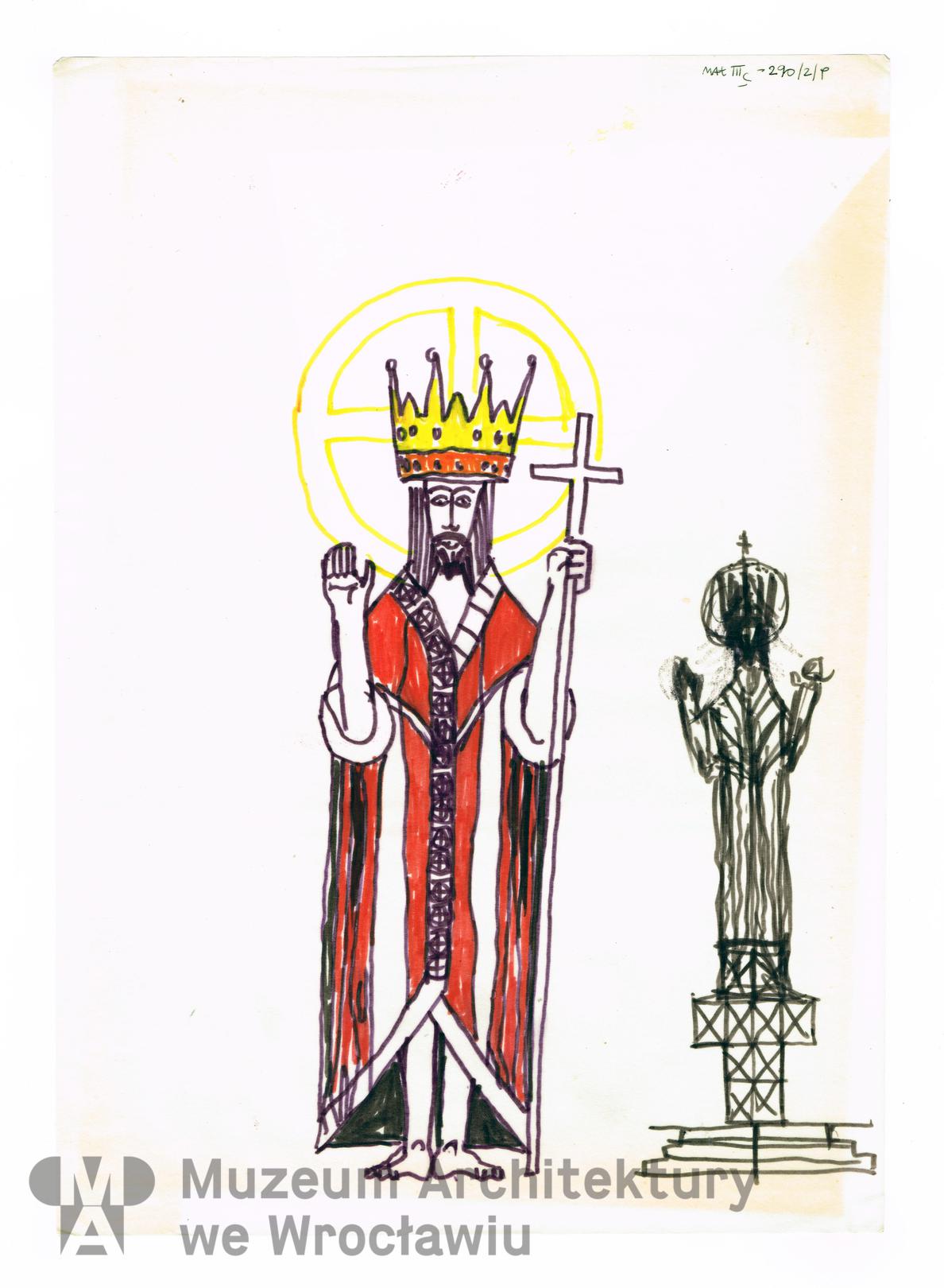 Molicki Witold Jerzy, Kościół Chrystusa Króla przy ul. Zachodniej we Wrocławiu, ok. 1978-1981