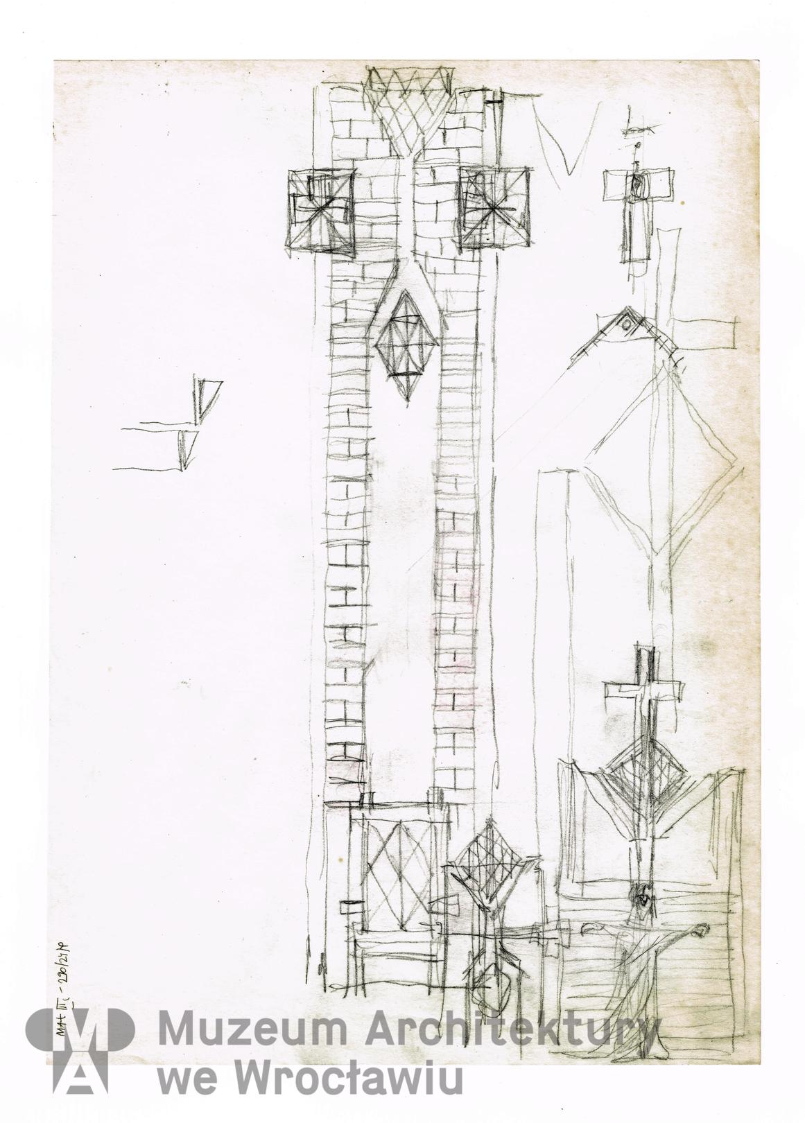 Molicki Witold Jerzy, Kościół Chrystusa Króla przy ul. Zachodniej we Wrocławiu, ok. 1978-1981