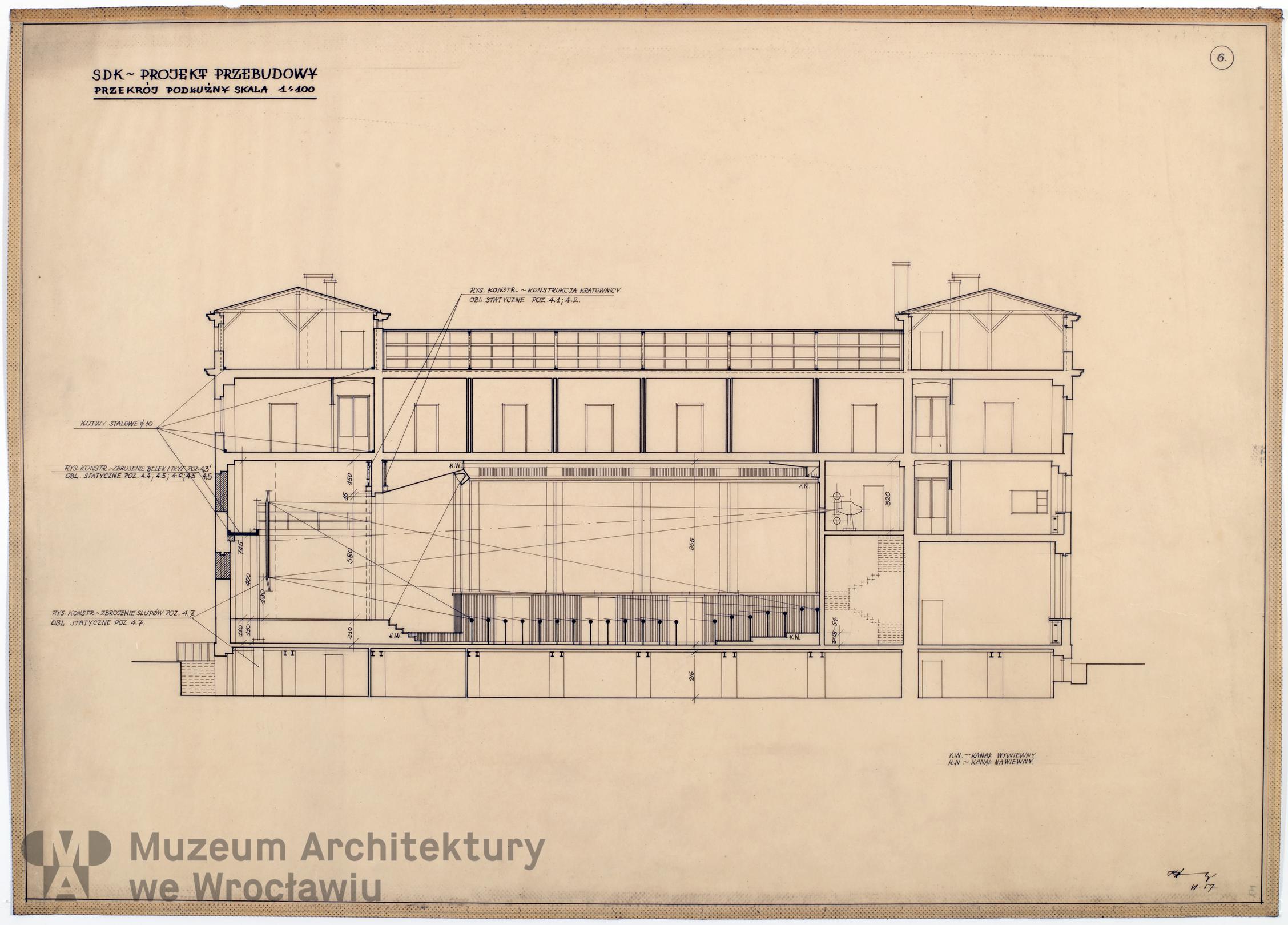 Teodorowicz-Todorowski Tadeusz, Studencki Dom Kultury (Kino-Teatr X) w Gliwicach, 1957.06