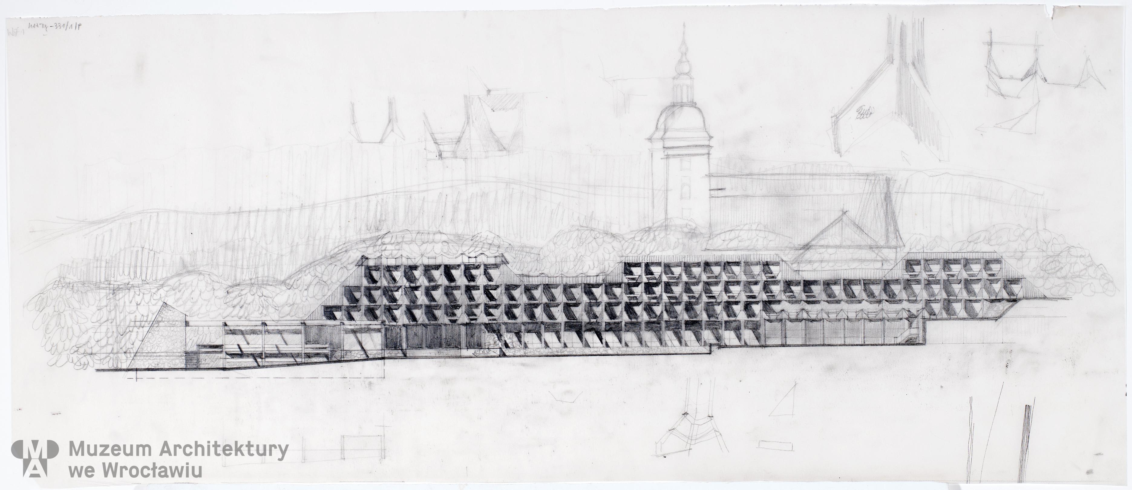 Molicka Maria (Miejskie Biuro Projektów we Wrocławiu), Ośrodek Sportów Wodnych “Witka” Kopalni Węgla Brunatnego Turów, 1976