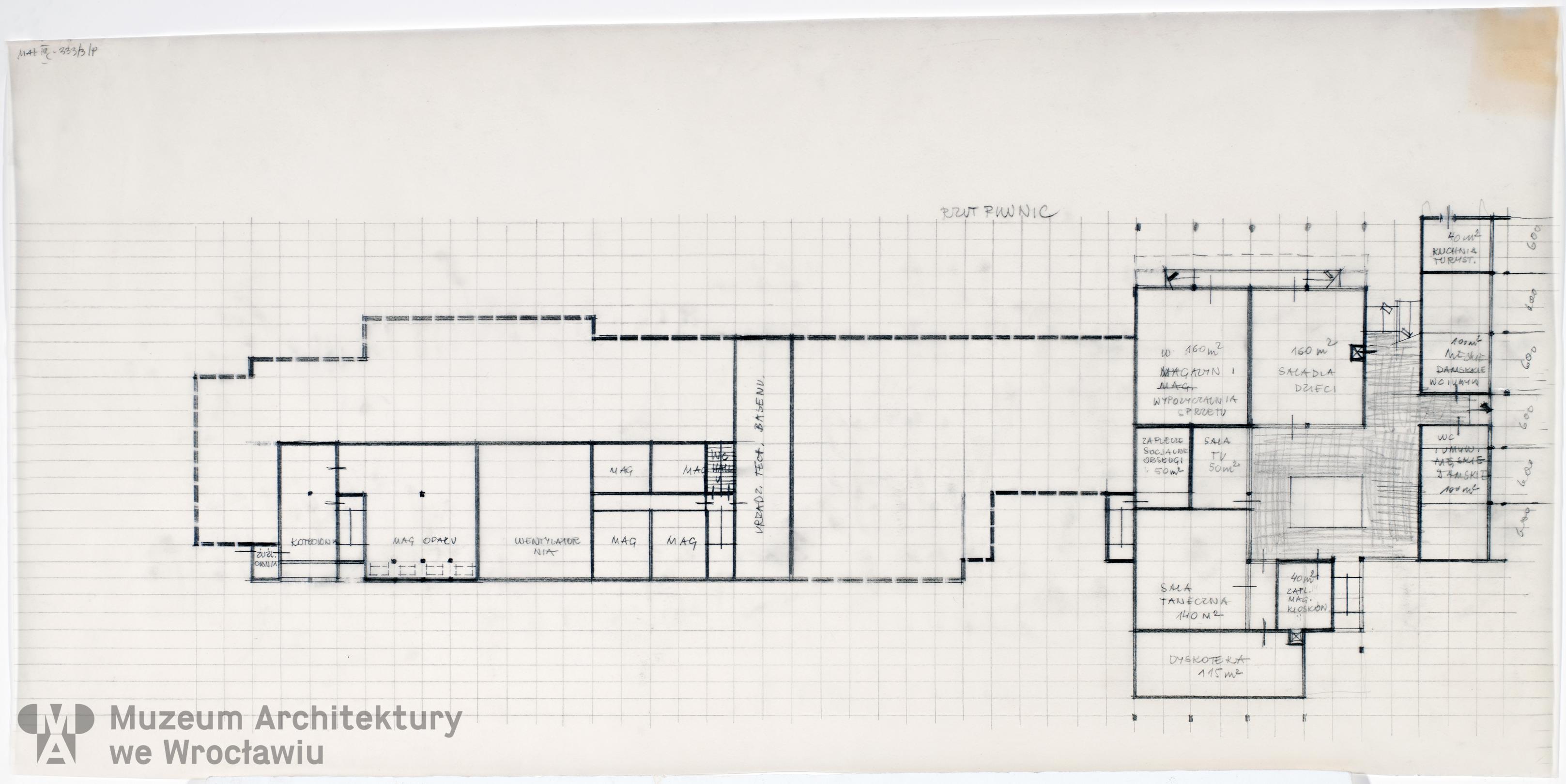Molicka Maria (Miejskie Biuro Projektów we Wrocławiu), Ośrodek Sportów Wodnych “Witka” Kopalni Węgla Brunatnego Turów, 1976