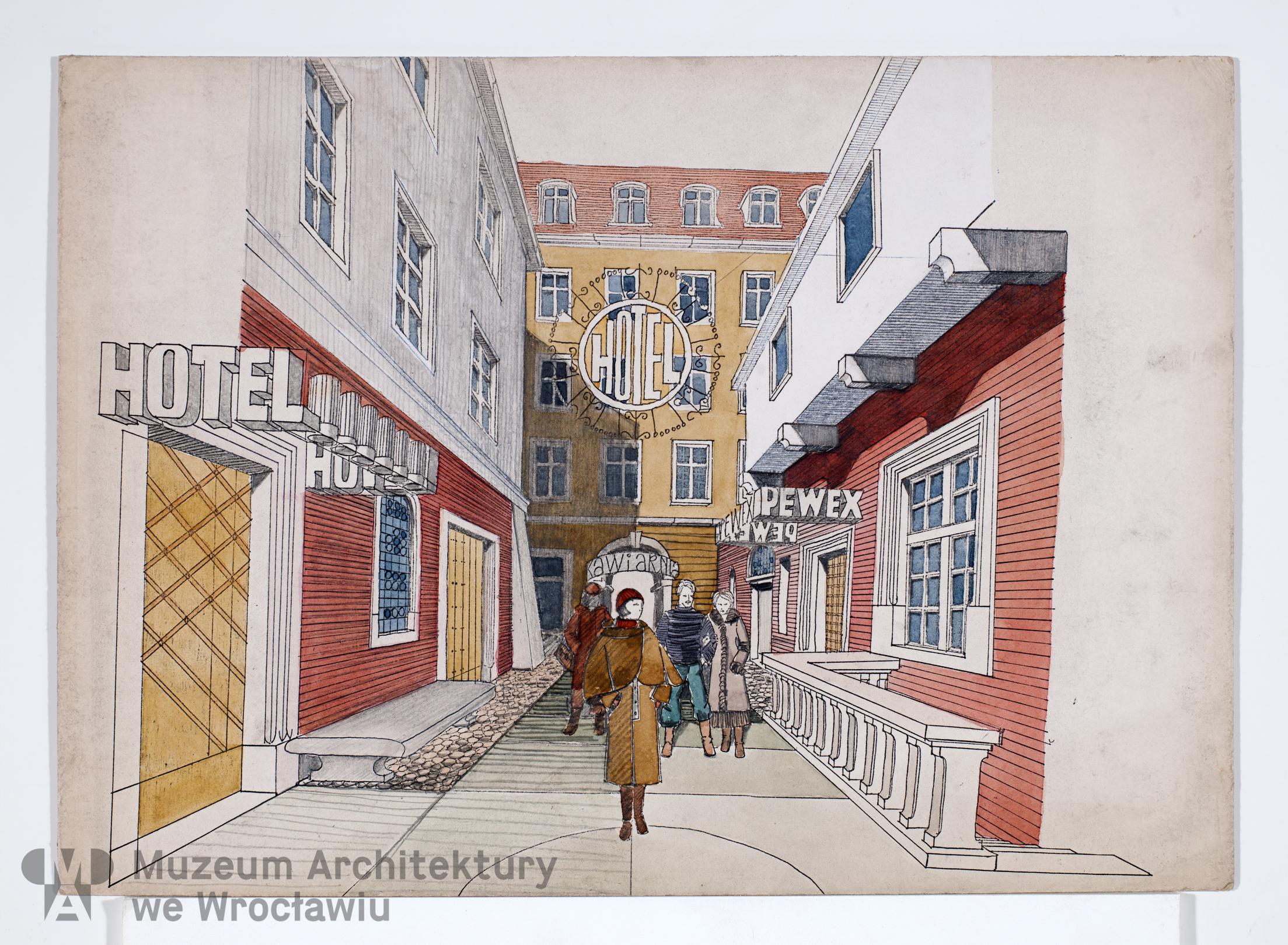 Molicka Maria, Rynek we Wrocławiu. Blok zachodni. Rewaloryzacja, lata 70./80. XX wieku