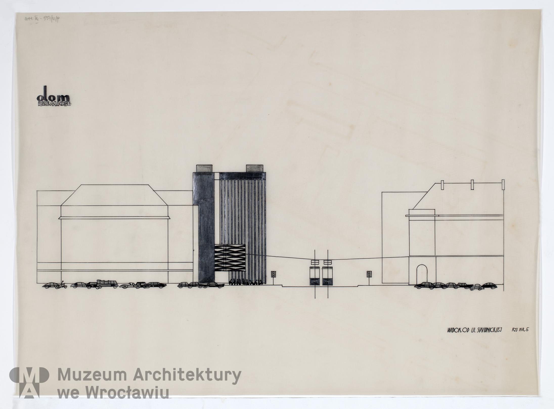 Klimczewski Kazimierz, Molicki Witold Jerzy, Dom Rzemiosł we Wrocławiu, lata 60. XX wieku