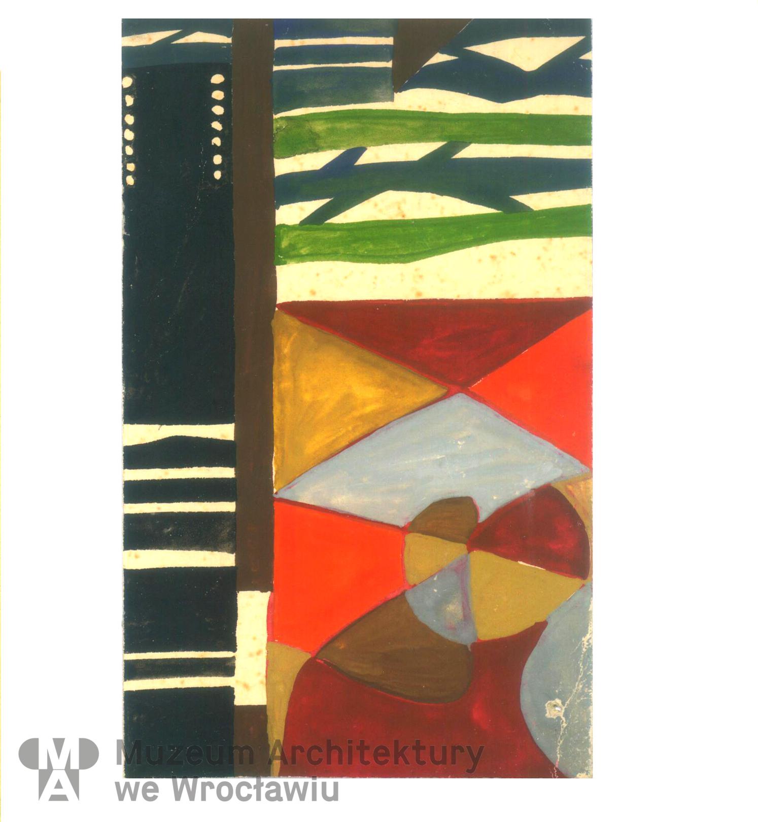 Molicki Witold Jerzy, Cykl “Forma i Kolor”. Kompozycja abstrakcyjna, 