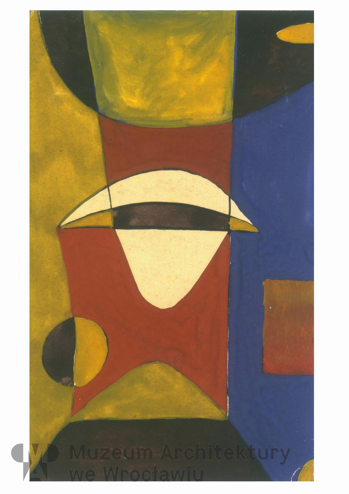 Molicki Witold Jerzy, Cykl “Forma i Kolor”. Kompozycja abstrakcyjna, 