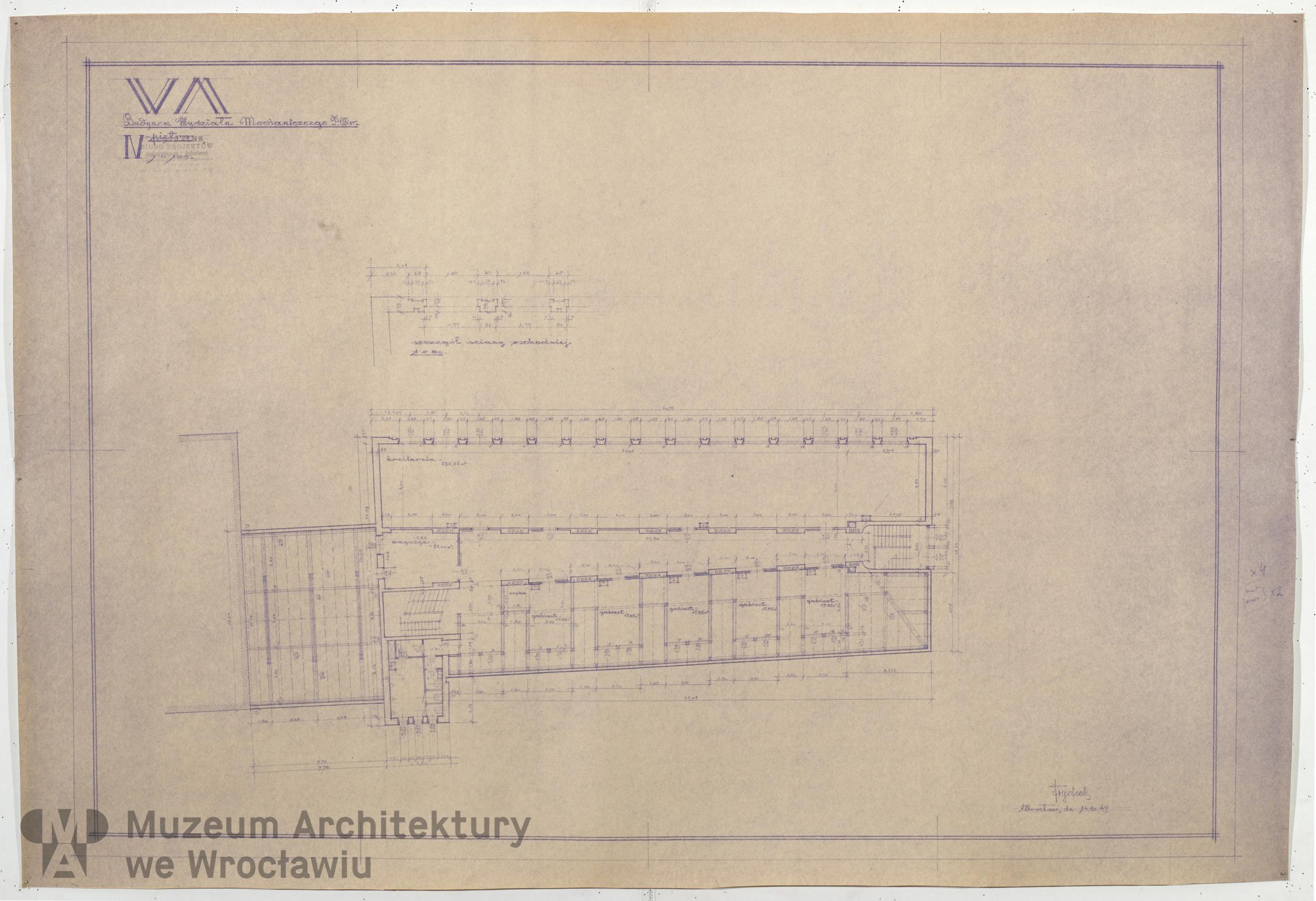 Frydecki Andrzej, Wydział Mechaniczny Politechniki Wrocławskiej, 1949.10.14