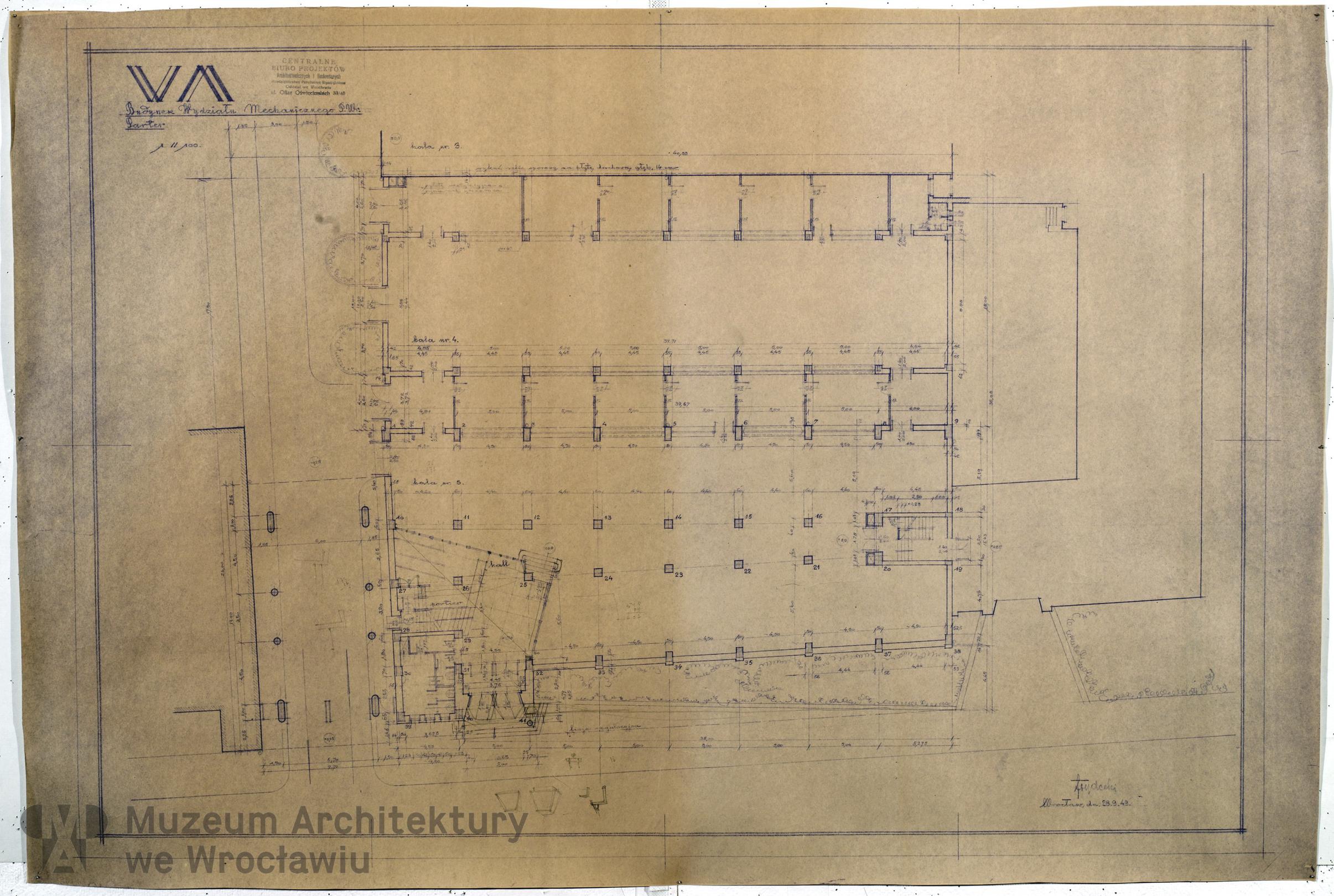 Frydecki Andrzej, Wydział Mechaniczny Politechniki Wrocławskiej, 1949.09.28