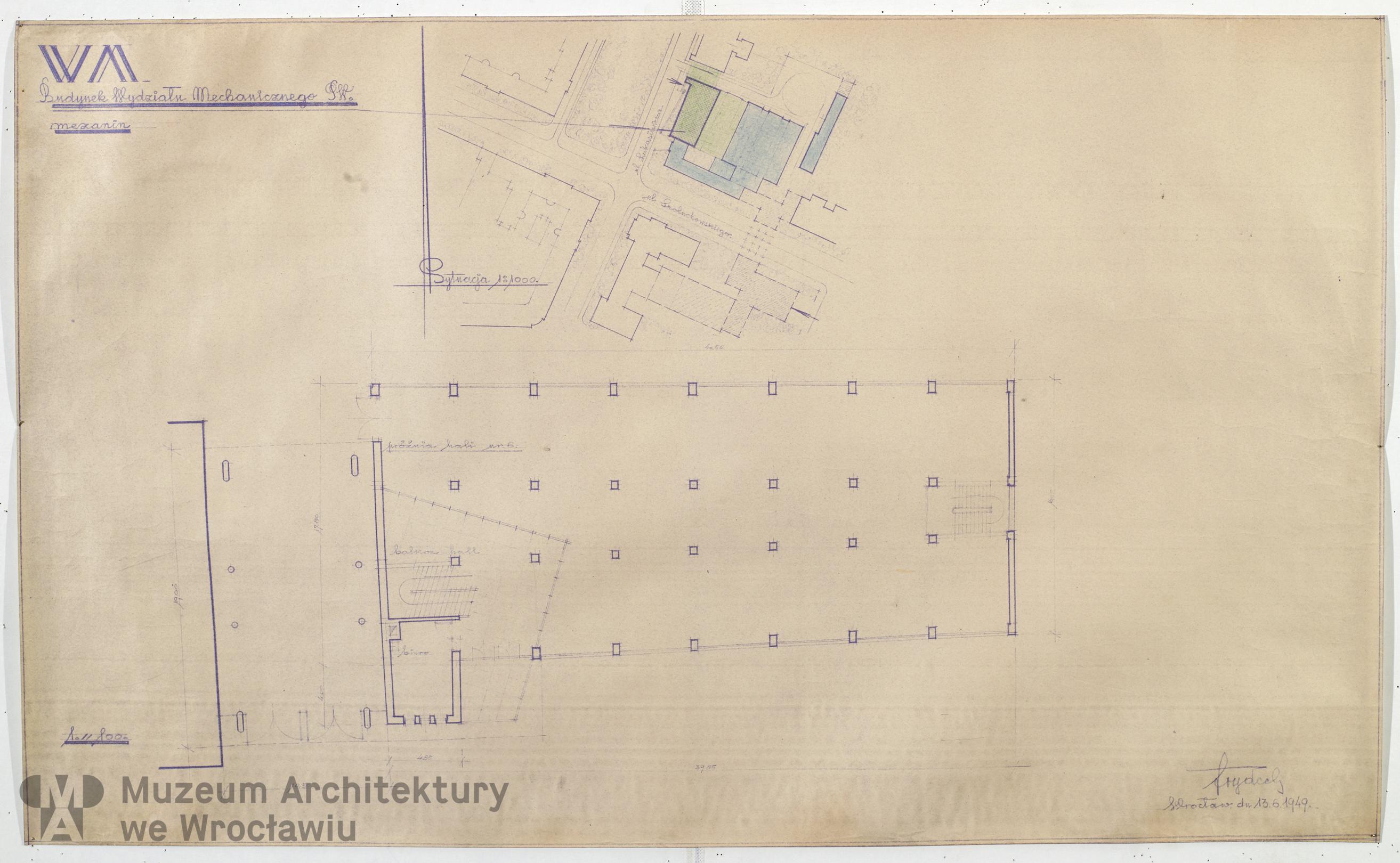 Frydecki Andrzej, Wydział Mechaniczny Politechniki Wrocławskiej, 1949.06.13