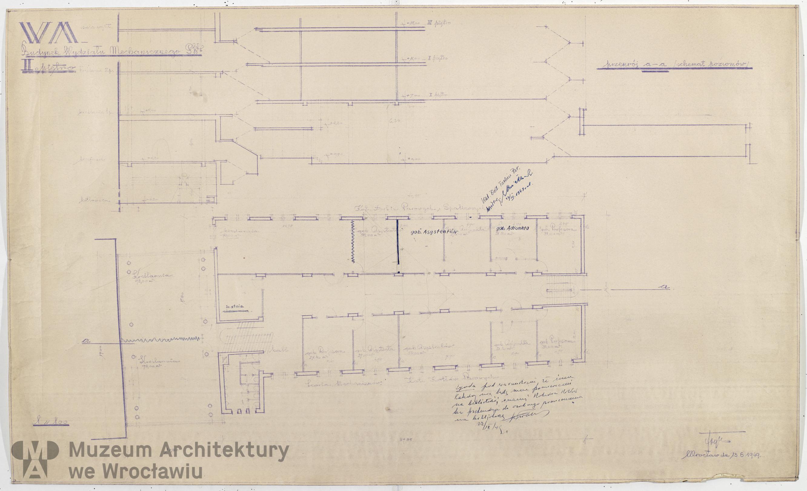 Frydecki Andrzej, Wydział Mechaniczny Politechniki Wrocławskiej, 1949.06.13