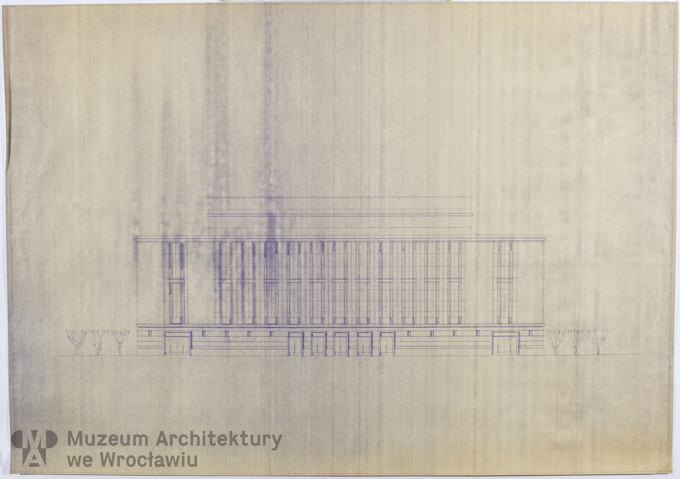 Frydecki Andrzej, Śląskie Muzeum Sztuk Pięknych. Przebudowa na obiekt widowiskowy, lata 50. XX wieku