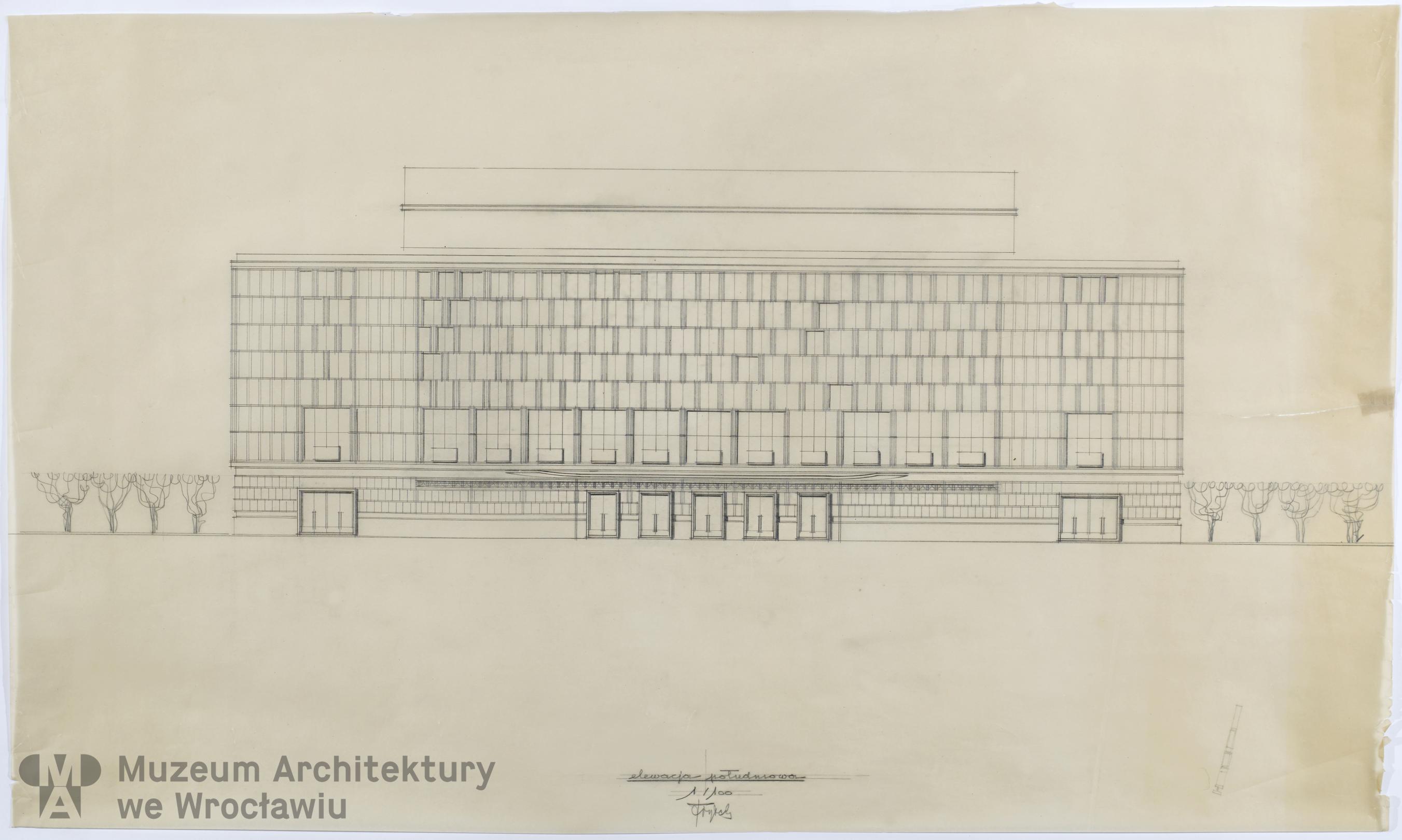 Frydecki Andrzej, Śląskie Muzeum Sztuk Pięknych. Przebudowa na obiekt widowiskowy, lata 50. XX wieku