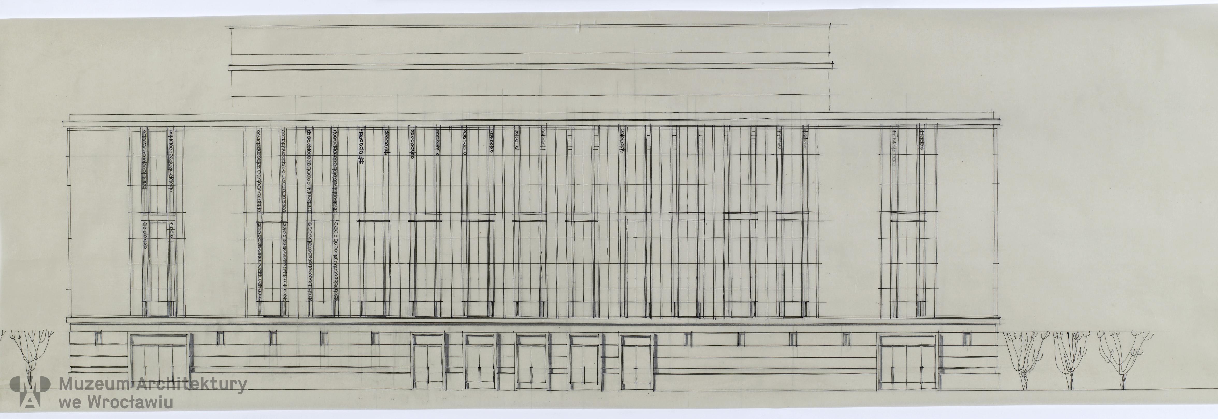Frydecki Andrzej, Śląskie Muzeum Sztuk Pięknych. Przebudowa na obiekt widowiskowy, lata 50. XX wieku
