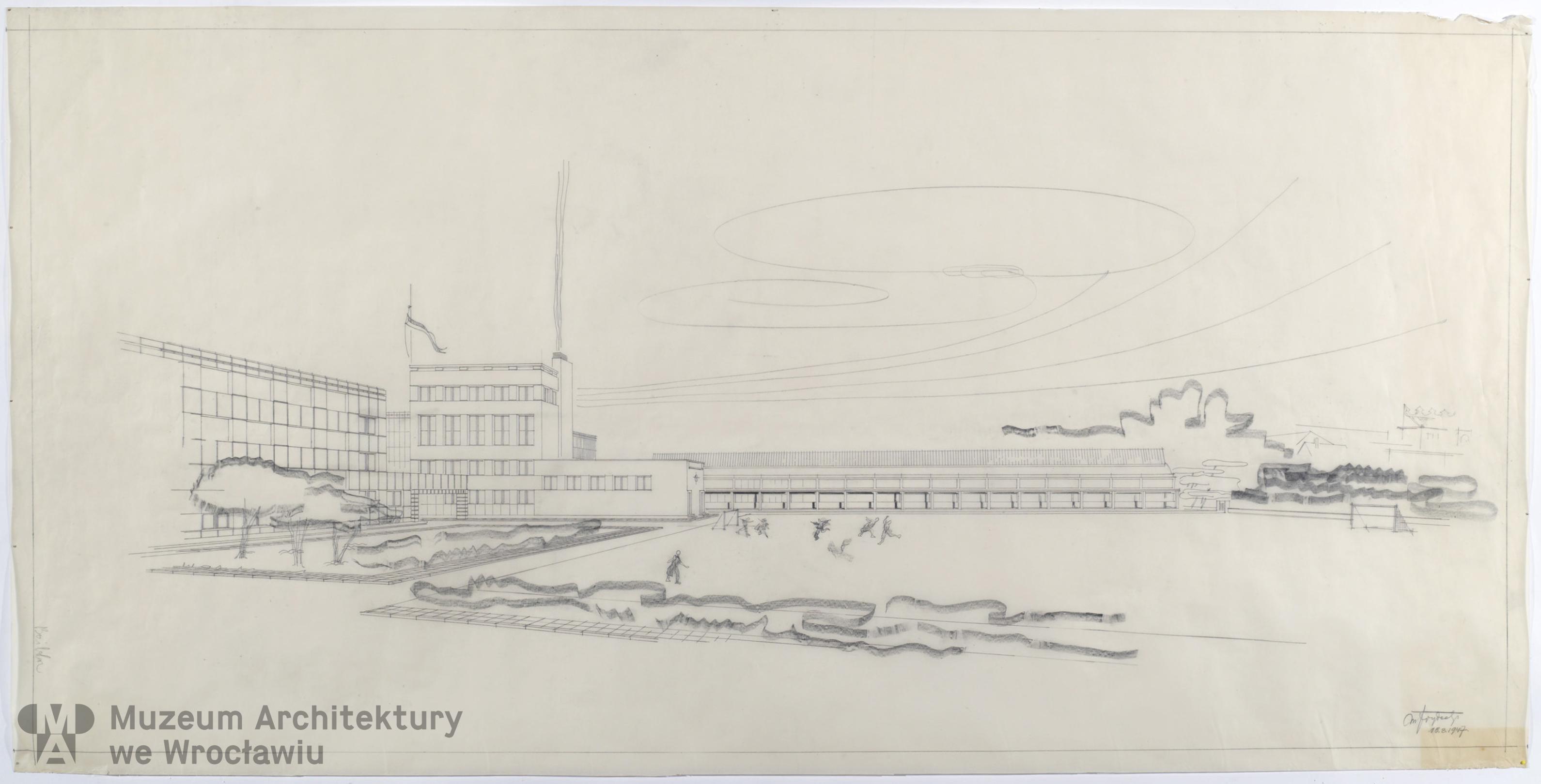 Frydecki Andrzej, Coal Industry School in Sosnowiec, 1947.08.15