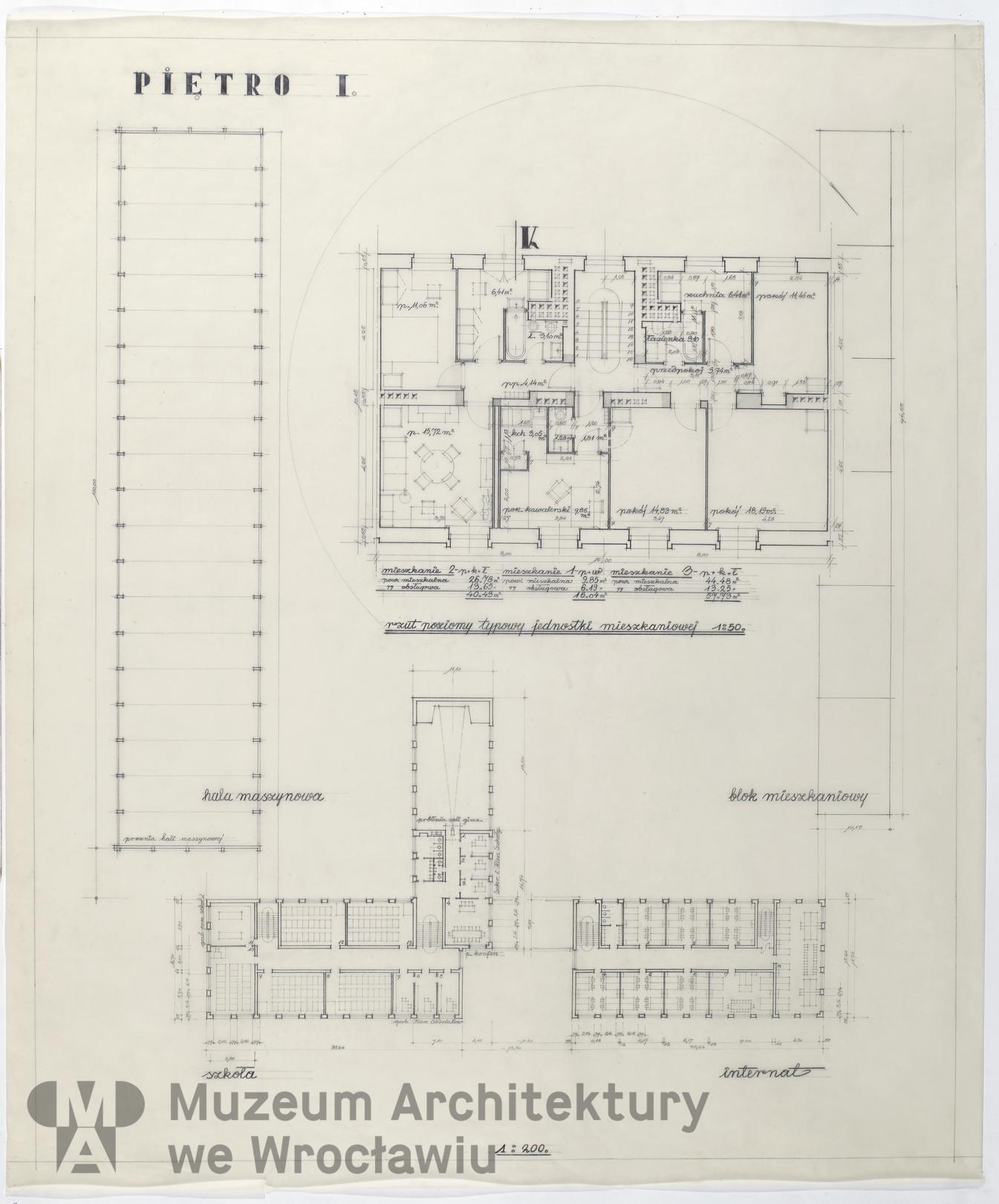 Frydecki Andrzej, Coal Industry School in Sosnowiec, 1947
